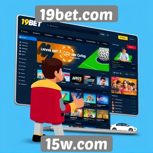 Experiência do usuário ao navegar no site 19bet
